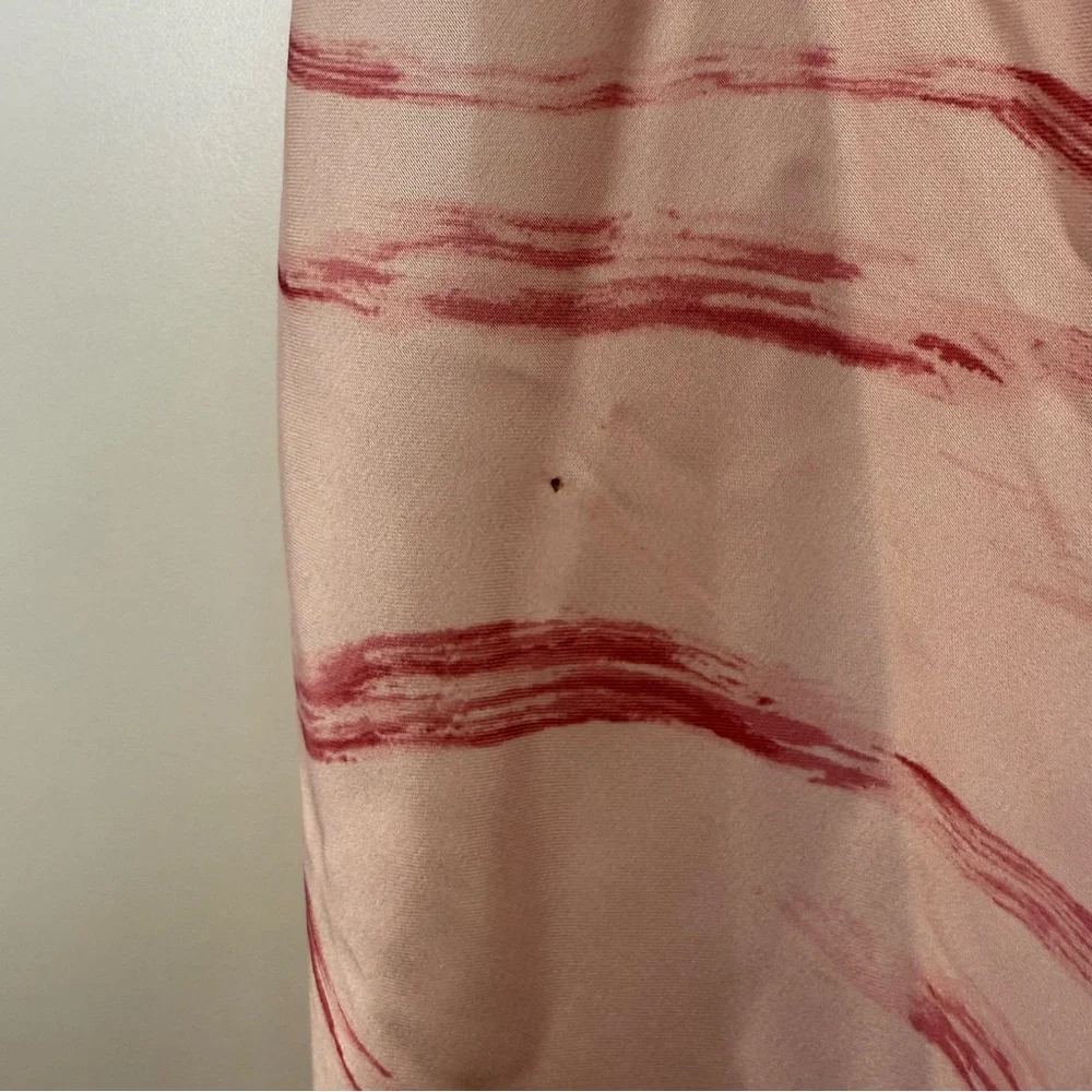 Abercrombie The A&F Pink Julia Slip Halter Maxi Dress Size XXLT NWT